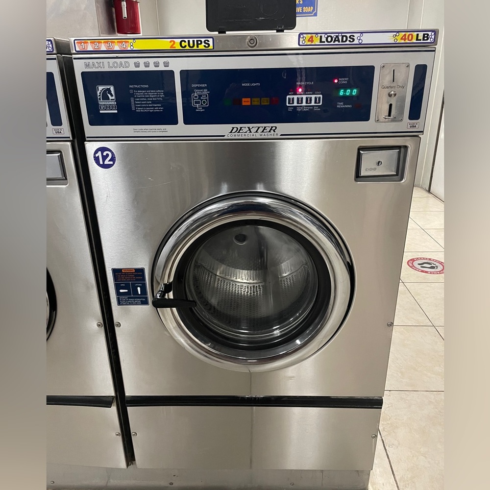Dexter Coin Operated Washing Machine 40LB
